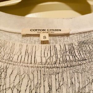Cotton citizen sweatshirt with zipper